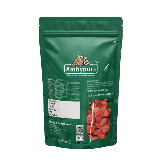 Amby Nuts(Dried Whole Strawberry)