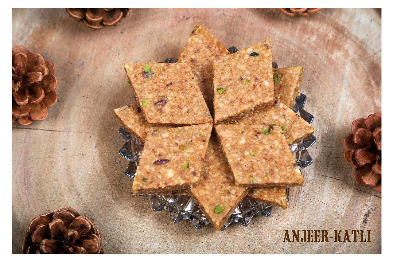 Ambynuts(special low suger premium qulity Anjeer kaju katli)